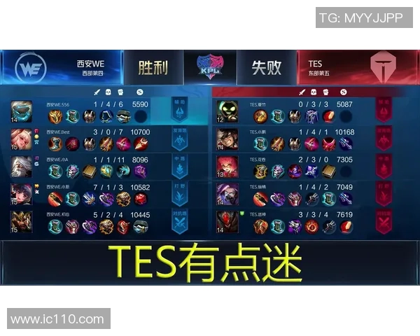 赛后分析：TES与WE对决中的战术博弈与策略解析